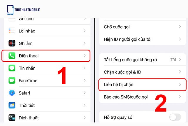 Cách chặn số lạ