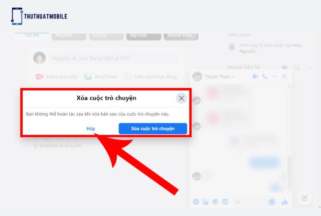 Khôi phục tin nhắn Messenger đã xóa