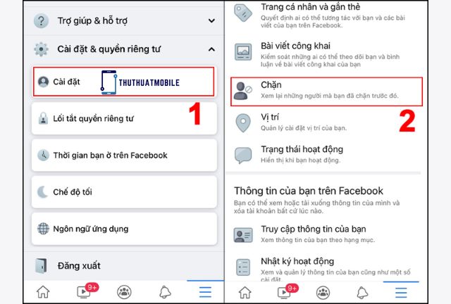 Lưu ý để tránh bị chặn