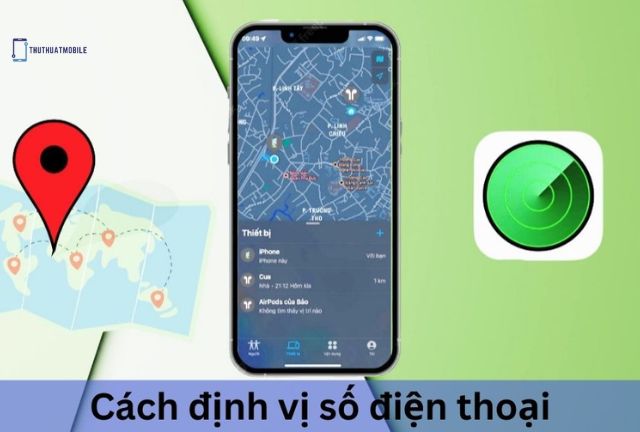 định vị số điện thoại