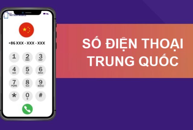 số điện thoại trung quốc