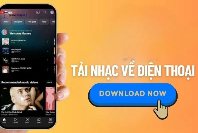 tải nhạc về điện thoại